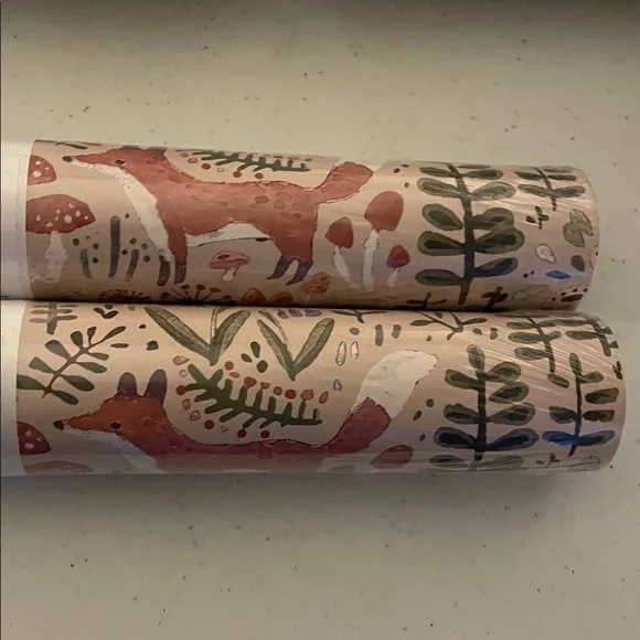 2 RoomMates Clara Jean Folklore Forest Neutral Vinyl Peel Stick Matte Wallpaper